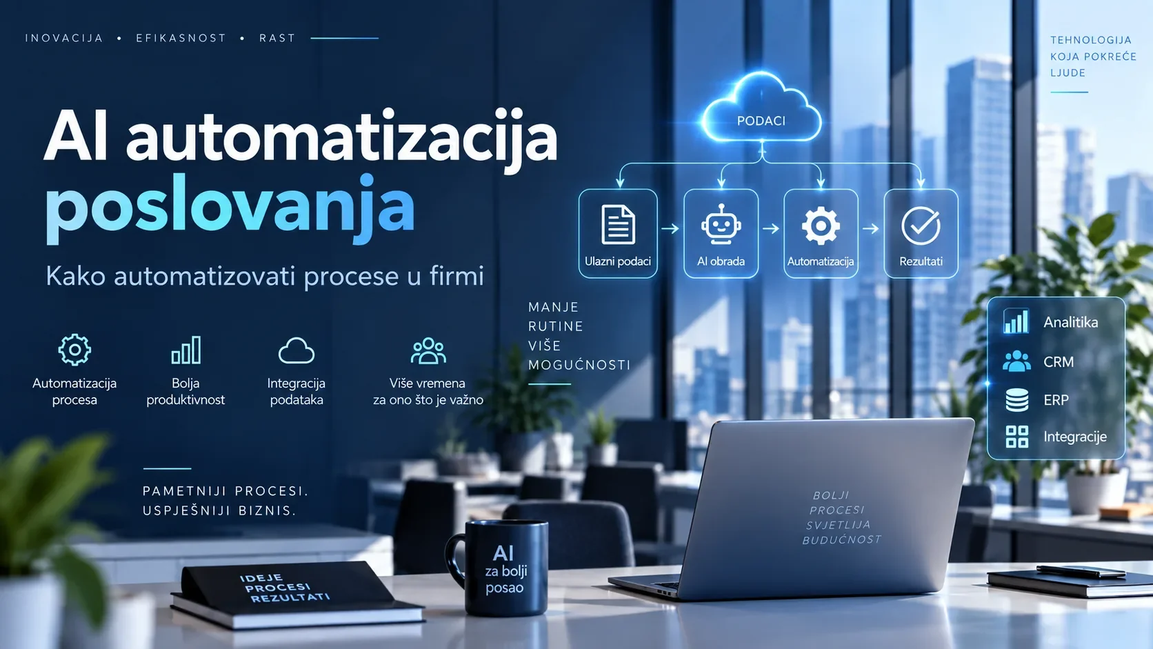 AI automatizacija poslovanja i automatizacija procesa u firmi